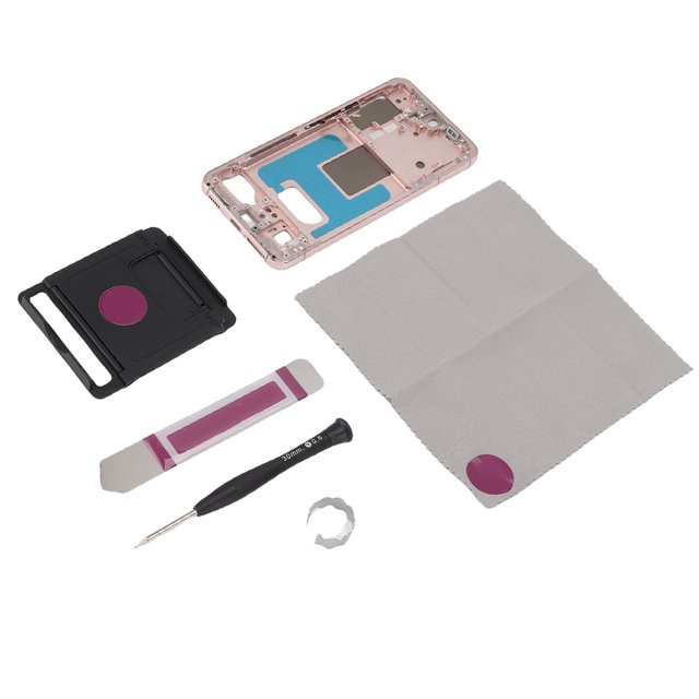 Frame Replacement for S22, LCD Screen Bezel for for S22 Easy Installation for Damaged Front Frame Black,Silver,Rose Gold,Green