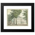 thumbnail image 2 of Maas van Altena 24x20 Black Modern Framed Museum Art Print Titled - Wisseloord in Muiderberg (1798), 2 of 5