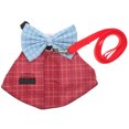 thumbnail image 1 of Juego de arnés y correa para conejo: Arnés y correa ajustable para animales pequeños. Bonita ropa de conejo con cuerda para paseos al aire libre, fiestas y uso diario (M)., 1 of 4