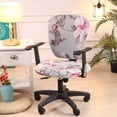 thumbnail image 3 of Front Silla de oficina para ordenador, fundas universales lavables para silla giratoria, 3 of 5