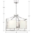 thumbnail image 6 of Crystorama Lighting - Six Light Chandelier - Hillcrest - Six Light Chandelier in, 6 of 7