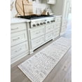 thumbnail image 2 of My Texas House Delilah 1'11" X 7'6" Ivory Geometric Runner Rug, 2 of 8