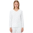 thumbnail image 5 of HEARTNICE Womens Pajama Sets, Pullover Soft Loungewear Long Sleeve Pjs Sets, 5 of 6