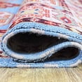 thumbnail image 3 of Rugsotic Carpets Eco-Friendly Handmade Knotted Aqua Cream Oriental Area Rugs, 6'x9', Rectangle, Silk And Wool, Quick Dry, 3 of 10