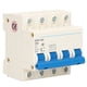 thumbnail image 2 of Mini disyuntor de 4 polos, 63 A, protector de corriente, interruptor de circuito para uso residencial de 400 V, 2 of 12