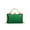 green, variant on Crystal Evening Box Clutch - Green Rhinestone Wedding Bridal Handbag, 2 Detachable Chains for Formal Party (7.87×4.72×1.57in)