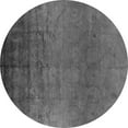 thumbnail image 1 of Ahgly Company Indoor Round Oriental Gray Industrial Area Rugs, 7' Round, 1 of 4