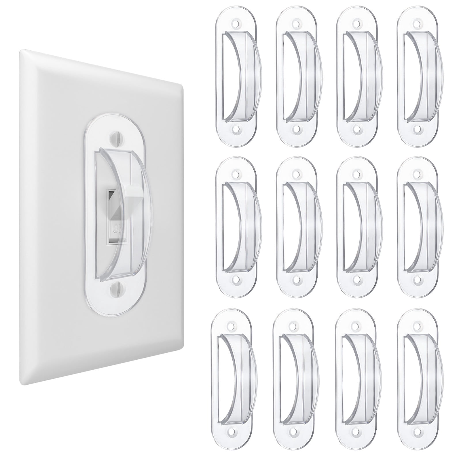 Halloween Light Switch Lever - Flickering Green Light & Sound Effects, Spooky Home Decor