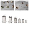 thumbnail image 2 of 93Pcs Stainless Steel Rivet Nut Kit, Boxed M3/M4/M5/M6/M8/M10 Threaded Insert Nutsert Rivnuts Combination Vertical Thread Fastener, 2 of 7