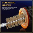 thumbnail image 3 of Compatible Withbronze Cleaning Steel Wire Hole Brush Set For Electric Drill Impact, 3 of 4