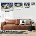 thumbnail image 5 of Merry Christmas and Happy New Year Santa Shiba Inu Holiday Xmas Winter 2025 Horizontal Matte Canvas Poster Shibas Dog Lovers Gifts Idea Wall Art Home Decor - 00024, 5 of 5