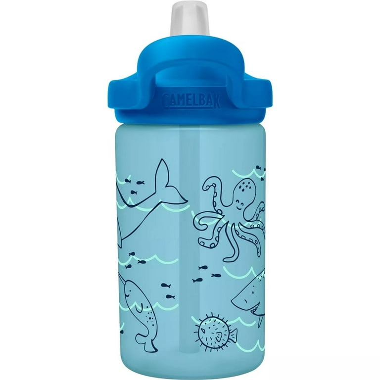 CamelBak Eddy Kids 14oz Outdoor Water Bottle Summer Sharks