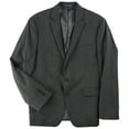 thumbnail image 2 of Ryan Seacrest Mens Modern fit Two Button Blazer Jacket, Grey, 42 Short, 2 of 2