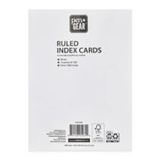 Pen+Gear Ruled Index Cards, White, 4" x 6", 1000 Count, 10 Packs, 100 Count per Pack