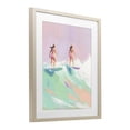 thumbnail image 2 of Stupell Industries Contemporary Two Surfing Girls on Wave Birch Framed Print Under Glass, 17 x 21, by The Prints Vibe, 2 of 8
