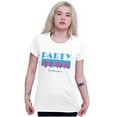thumbnail image 3 of Party Town 80s Style Novelty Womens Fitted Plus Size Graphic Tee Brisco Brands 2X, 3 of 5