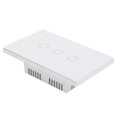 thumbnail image 1 of Interrupteur WiFi Télécommandé, Interrupteur Tactile Sans Fil Boutons Indicateurs pour Télécommande pour Maison Intelligente pour Scène Intelligente pour Vie Intelligente, 1 of 8