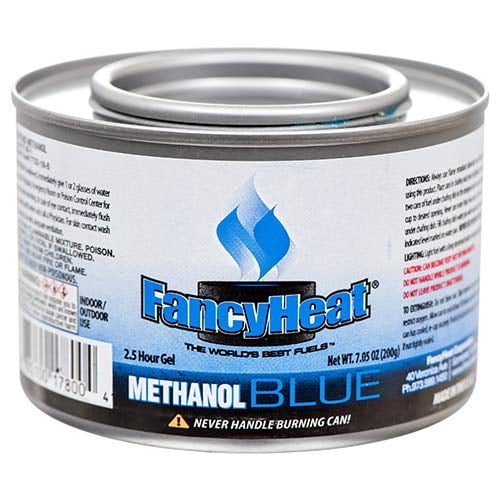 Fancyheat Chafing Fuel 2 5 Hour Methanol Blue 6 Pack With Lid Opener Walmart Com Walmart Com