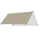 thumbnail image 2 of Wosthever Toldo parasol Toldos impermeables Toldos portátiles para acampar al aire libre Tienda de pesca Lona Refugio protector con bolsa de carpas Caqui 3x4m, 2 of 6