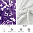 thumbnail image 2 of Best Friend Blanket Purple Birthday Gifts for Women Blanket Personalized Blankets BFF Bestie Long Distance Gifts Unique Flannel Fleece Throws Bed Blanket 60"x50", 2 of 6
