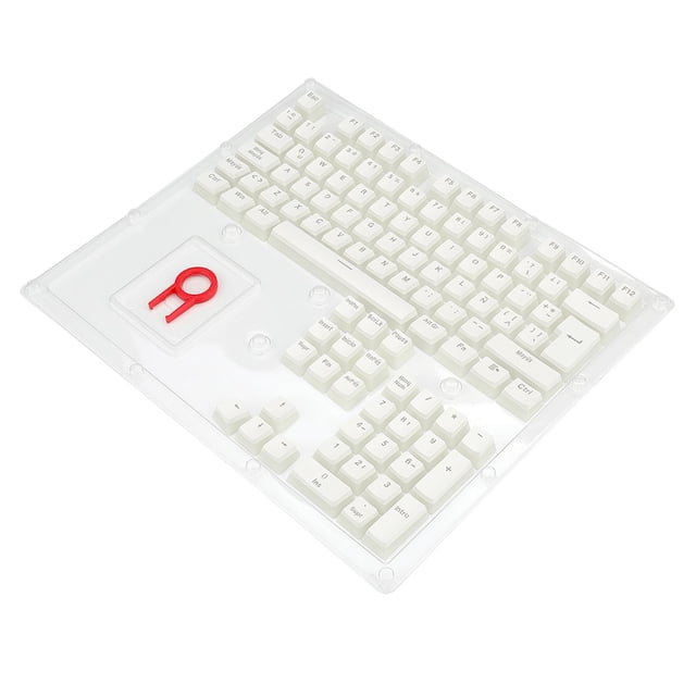 Keycaps Redragon Sacarab White, Blanco Redragon Sacarab White