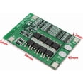 thumbnail image 4 of Wqlpp-2 Pcs 3S 11.1V 12.6V 25A avec Balance 18650 Batterie Lithium ion Protection PCB, 4 of 4