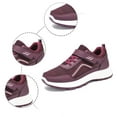 thumbnail image 6 of Xiaoxatg Women's Comfortable Breathable Sneakers for Casual Walking Lightweight Athletic Shoes Ideal for Everyday Wear and Sports Activities 7 Purple, 6 of 9
