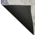 thumbnail image 5 of Addison Rugs Mayfield Premium Machine Washable Transitional Diamonds Lavender Rectangle Rug, 10' X 14' Machine Washable Transitional Diamonds Lavender Oversized Sherpa Throw Blanket, 5 of 7
