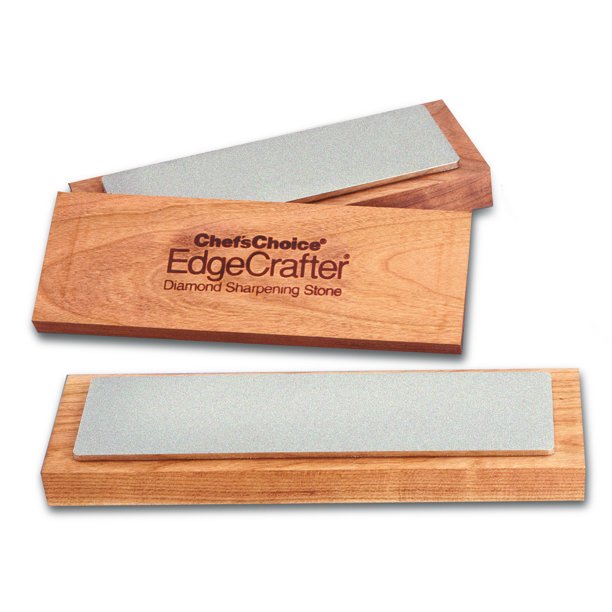 Chef's Choice EdgeCrafter Diamond Knife Sharpening Stone 400DS, 6 Inch