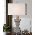 thumbnail image 2 of Uttermost San Marcello Textured Ceramic Lamp in Blue Glaze, 2 of 2