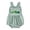 Green, variant on Leey-World Newborn Baby Girl St. Patrick's Day Outfit Lucky Clover Romper Overalls Shamrock Strap Bodysuit Irish Clothes|White,0-3 Months