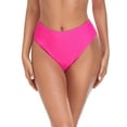 thumbnail image 2 of RELLECIGA Bas de Maillot de Bain pour Femmes, Échancré, Taille Haute, Bas de Bikini, 2 of 7
