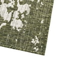 thumbnail image 5 of Rugs.com Jill Zarin Outdoor Collection Rug – 10' 8 Square Green Flatweave Rug Perfect For Living Rooms, Kitchens, Entryways, 5 of 7