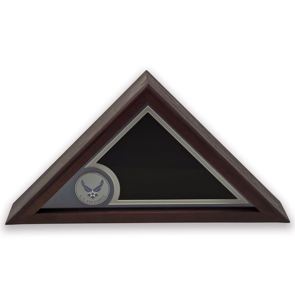 Allied Frame US Air Force Wings Display Case for 3x5 American Flag