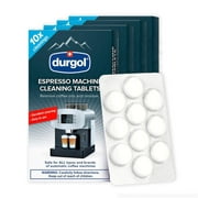 Durgol Espresso Machine Cleaning Tablets, 40 count, 4-pack