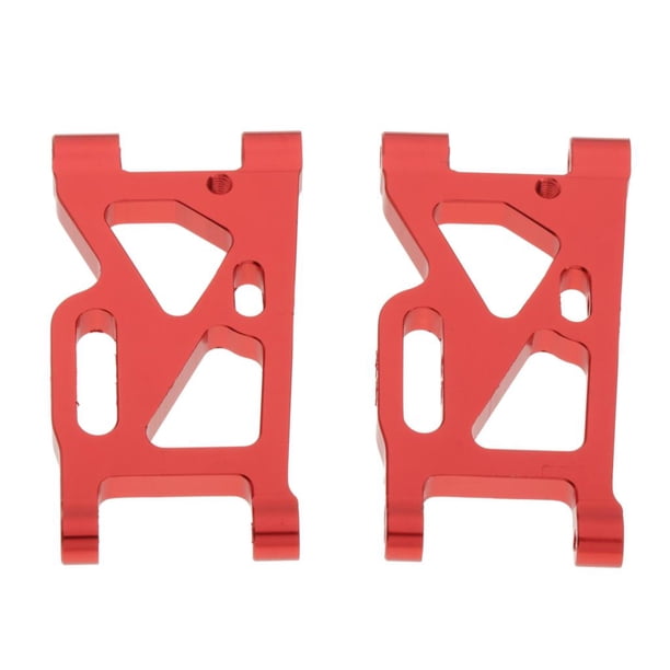 Brazos inferiores delanteros RC 1/14 Baoblaze para WLtoys 144001 rojo