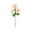 Orange, variant on 4 Head Realistic Dahlia Artificial Flower Bouquet, Premium Silk Faux Floral Arrangement, Elegant Decor for Wedding, Party, Home, Vase, Table Centerpiece & Event, Orange