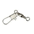 thumbnail image 2 of homeholiday 100 Pcs Baril à Roulement à Billes pour Poisson Pivotant avec Connecteur à Pression de Sécurité Anneaux Solides Pêche, 2 of 6