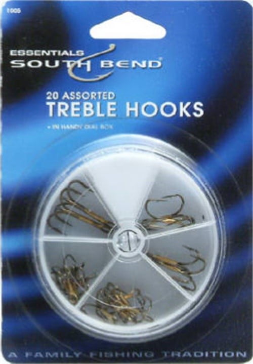 South Bend 25gt-18 Gold Treble Hooks Sz18 25pk for sale online 
