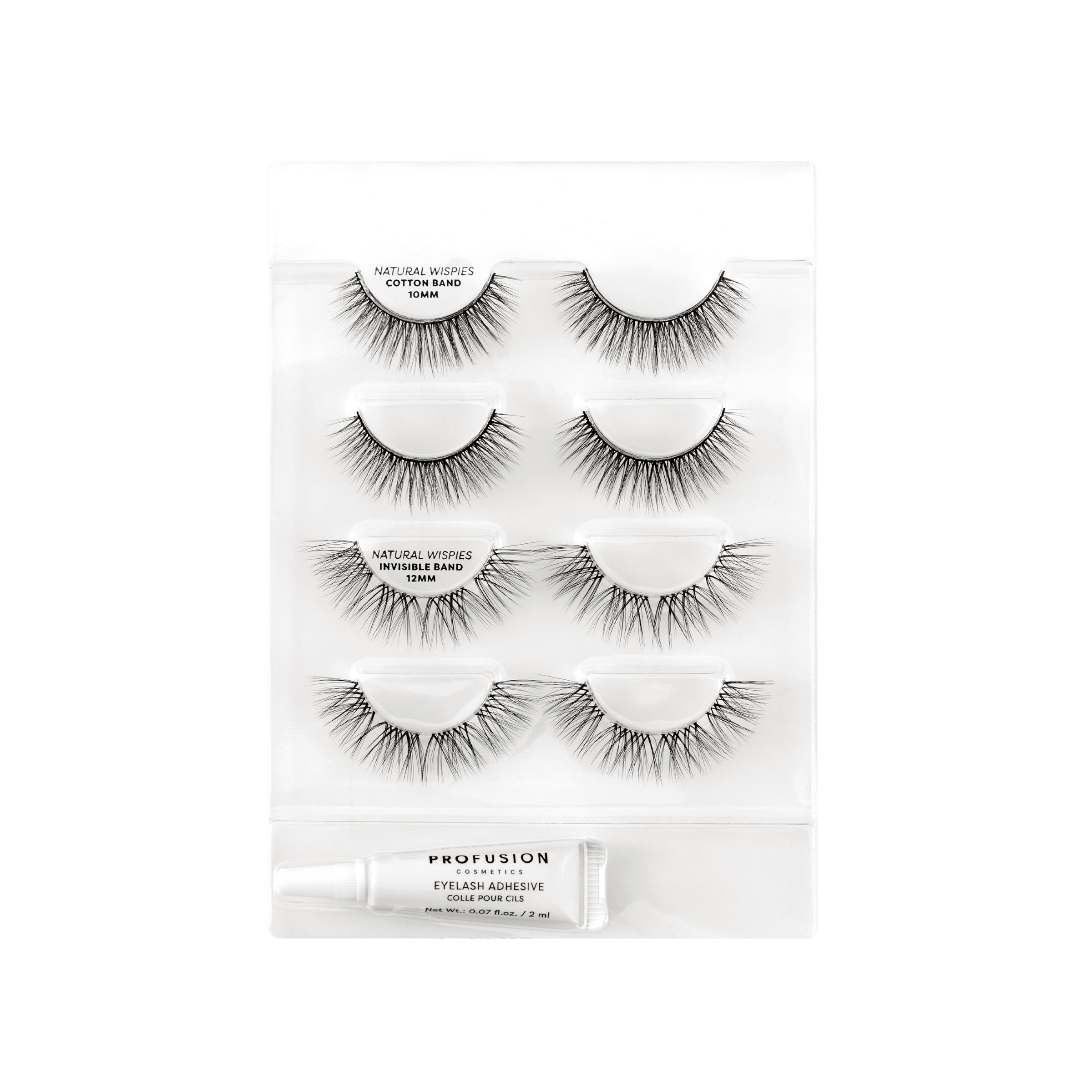 Profuson Cosmetics Iconic 3D Faux Mink Lashes | Natural Wispies​