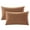 Brown, variant on ANMINY Pillowcase Set of 2 Pillow Cases 300 Thread Count Soft Cotton Bed Pillow Covers Standard Size 20"x26" White
