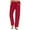 Red, variant on Plebaso Wide Leg Pants for Women Elastic Waist Casual Trousers Womens Loose Lounge Pants with Pockets
