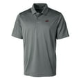 thumbnail image 2 of Men's Cutter & Buck Gray Arkansas Razorbacks Prospect Eco Textured Stretch Recycled Polo, 2 of 3