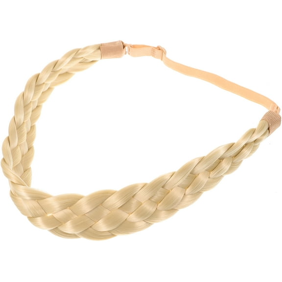 HOMEMAXS  Hair Bands Wig Retro Braid Bohemian Headband Twist Synthetic Women's