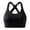 Black, variant on Strapless Bras for Women - Women Yoga Solid Sleeveless Cold Shoulder Casual Tanks Blouse intimates Black Xl