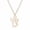 B, variant on Decorative Pendant Necklace Fashion Jewelry Accessory for Women Daily Wear Lightweight Elegant Chain Gift