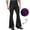 Purple, variant on LADIGASU Men's Dancing Party able Personality Sequin Solid Color Pocket Casual Cool Flare Pants