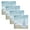 Christmas By The Sea 20x20, variant on Split P Glad Tidings Napkin Set of 4