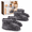 Two pairs, variant on USB Electric Heating Shoes, Heated Slippers for Women Men, Rechargeable Warm Boots, Soft Plush Fleece Indoor Footwear, Cozy Winter Home Gift for Family
