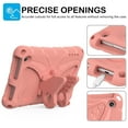 thumbnail image 3 of Dteck Kids Case for Kindle Fire HD7 2022, Lightweight EVA Stand Durable Shockproof Child Butterfly Case with Shoulder Strap for Kindle Fire HD7 2022,Lightpink, 3 of 6